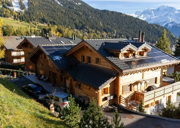 4-bedroom Mountain In By Guestlee 木屋 韦尔比耶