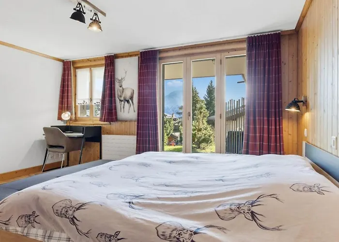 4-bedroom Mountain In By Guestlee 木屋 韦尔比耶